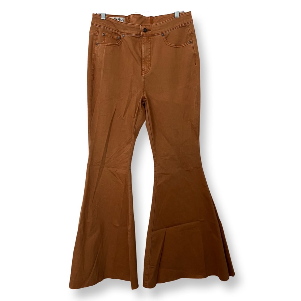 We The Free Curvy Extreme Wide Leg Bell Bottom Honey Color (Free People)